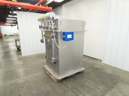Fuji NMT-16 Fujiclon Dust Collector Baghouse NM 16 Filters Stainless 36x36x63"