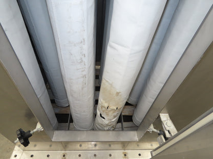 Fuji NMT-16 Fujiclon Dust Collector Baghouse NM 16 Filters Stainless 36x36x63"