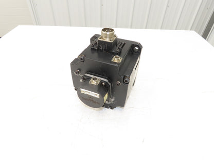 Mitsubishi HF204BS AC Servo Motor 2kw 132V 3PH 3000rpm - Encoder 0SA105S5