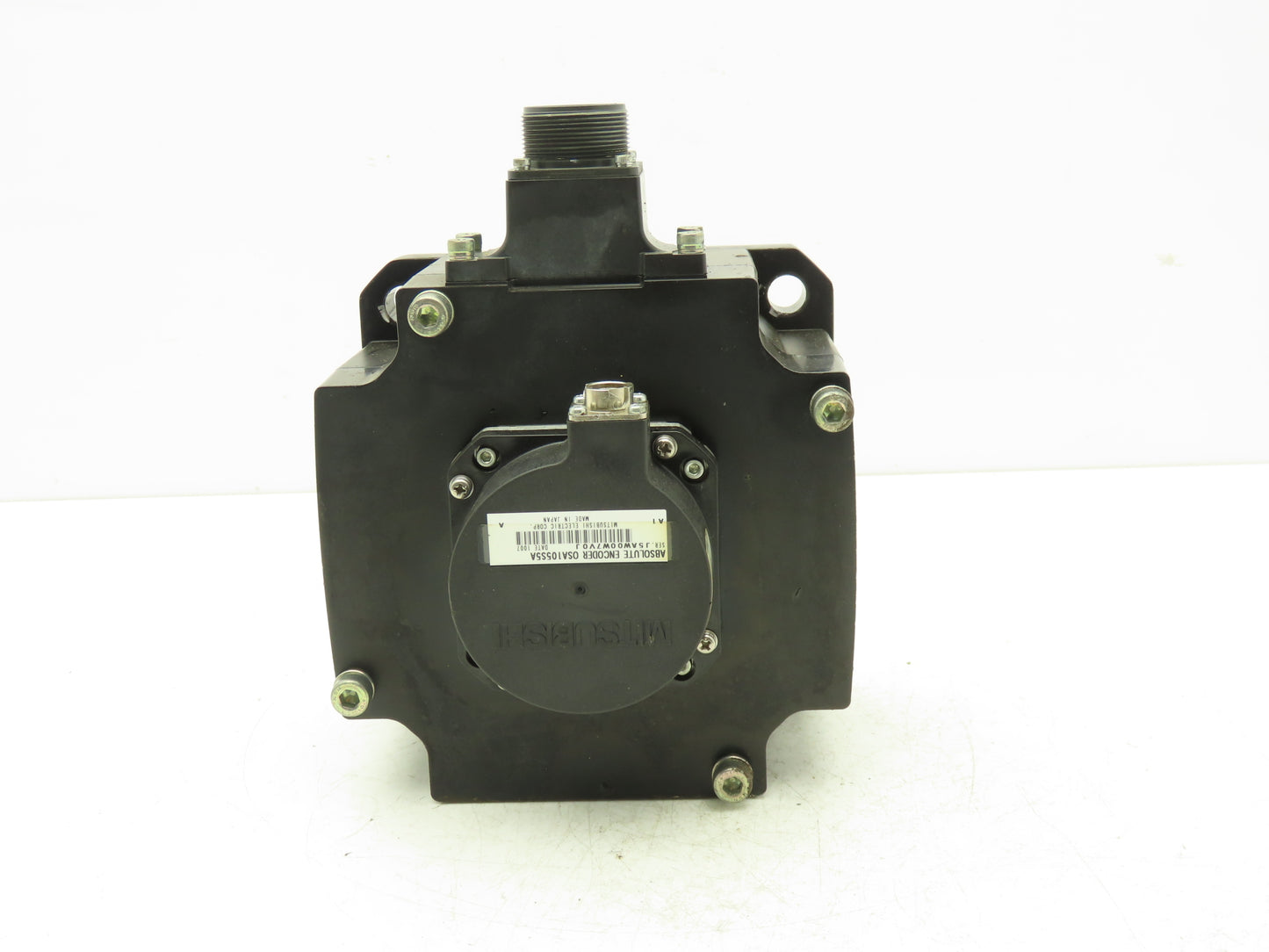Mitsubishi HF204S AC Servo Motor 2kw 132V 3PH 3000rpm - Encoder 0SA105S5A