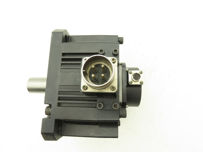Mitsubishi HF204S AC Servo Motor 2kw 132V 3PH 3000rpm - Encoder 0SA105S5
