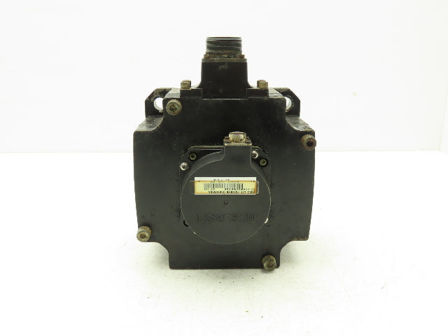 Mitsubishi HF204S AC Servo Motor 2kw 132V 3PH 3000rpm - Encoder 0SA105S5A