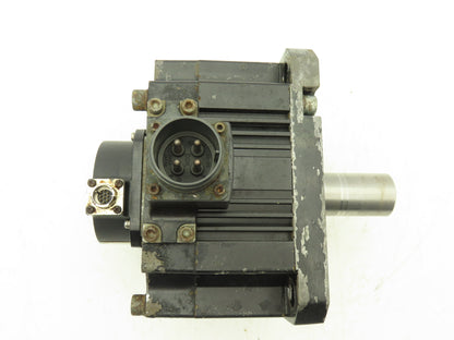 Mitsubishi HF204S AC Servo Motor 2kw 132V 3PH 3000rpm - Encoder 0SA105S5A