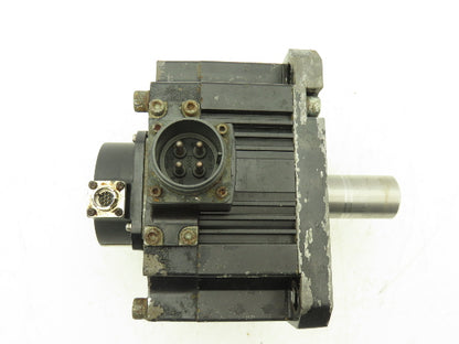 Mitsubishi HF204S AC Servo Motor 2kw 132V 3PH 3000rpm - Encoder 0SA105S5A