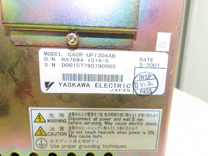 Yaskawa CACRUP130AAB Motoman Servo Pack Robot Controller