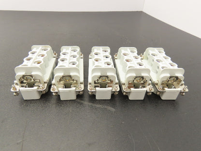 Thomas & Betts MS206C POS-E-KON Pin & Sleeve Male Plug Insert 35A 600V Lot of 5