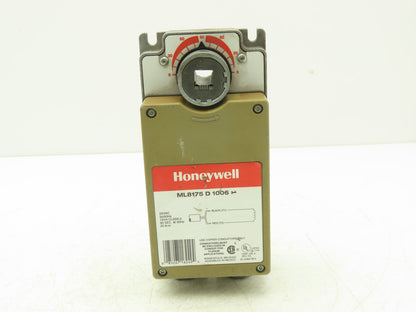 Honeywell ML8175 Direct Coupled Rotary Actuator 25 LB-IN Torque 24VAC 50/60Hz