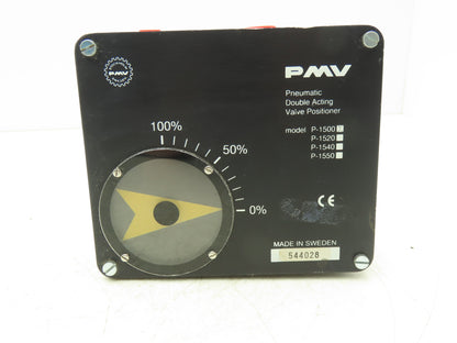 PMV P-1500 Pneumatic Valve Positioner Double Acting 1/8" NPT