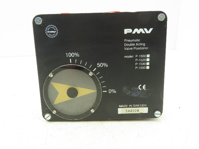 PMV P-1500 Pneumatic Valve Positioner Double Acting 1/8" NPT