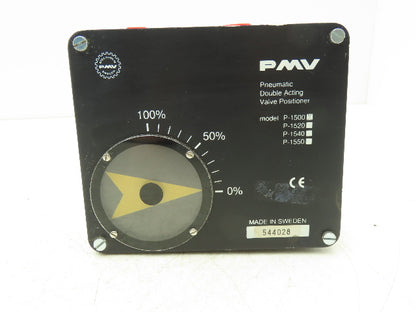 PMV P-1500 Pneumatic Valve Positioner Double Acting 1/8" NPT