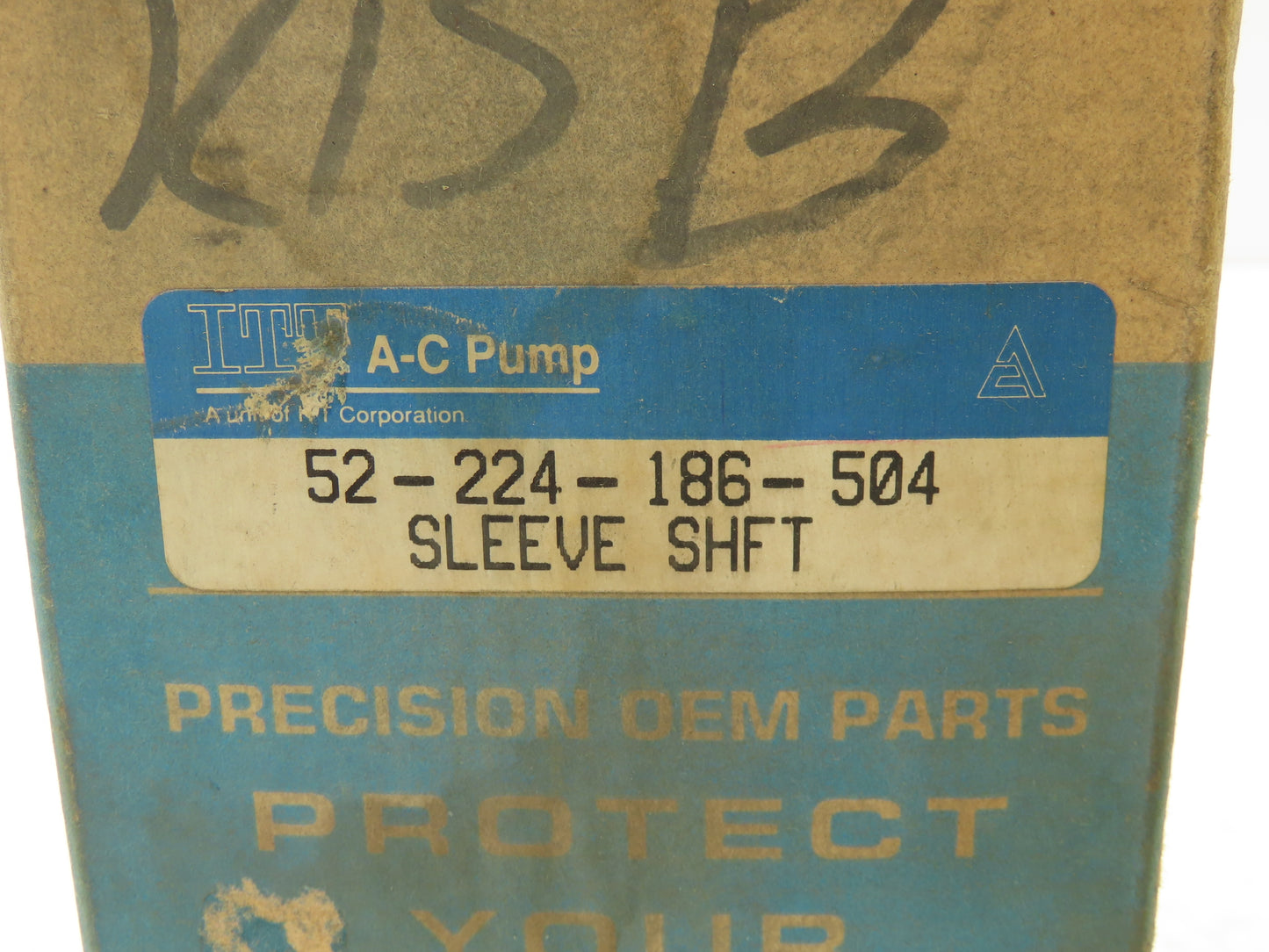 ITT Corp 52-224-186-504 Allis Chalmers Pump Shaft Sleeve 60mm ID Model 8000