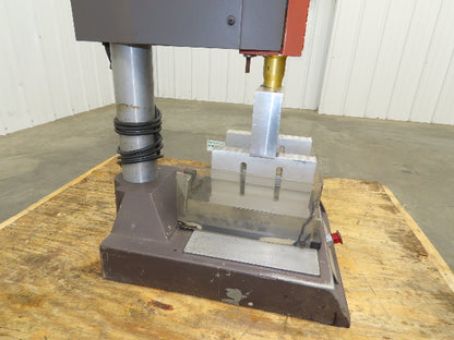 Branson 8700 Ultrasonic Welder Powered Welding Head Unit Sonitek Thermal Press