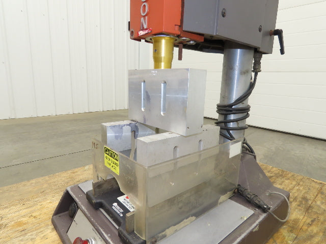 Branson 8700 Ultrasonic Welder Powered Welding Head Unit Sonitek Thermal Press
