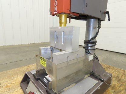 Branson 8700 Ultrasonic Welder Powered Welding Head Unit Sonitek Thermal Press