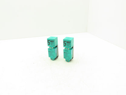 Pepperl Fuchs NJ20+U4+A2 5-Way Inductive Sensor PNP NO/NC 10-30VDC Lot of 2