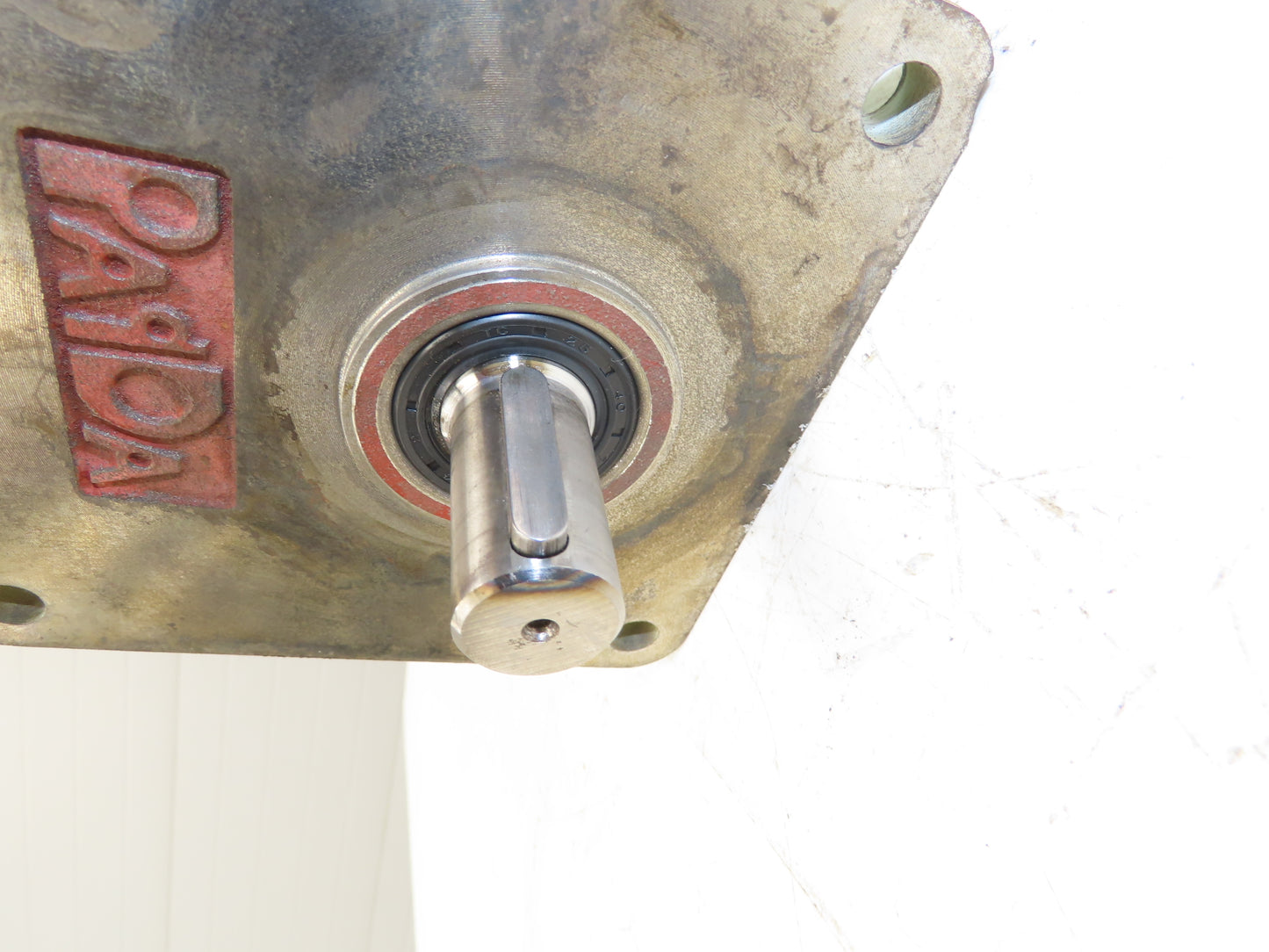 I-TA Machinery AEV400 Gearmotor Brake Motor .5Hp 220V 3PH 25:1 Ratio 69rpm FME22