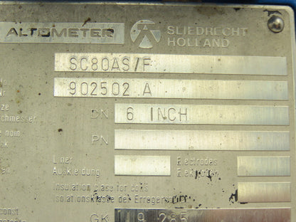 Altometer SC80AS/F Flow Meter Transmitter 0-2050gpm 902502 A