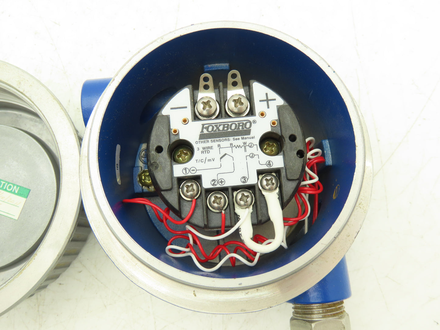 Foxboro RTT20-D1LDQFD-D2 Temperature Transmitter 12-42vdc I/A Ser 0-1562°F 7"