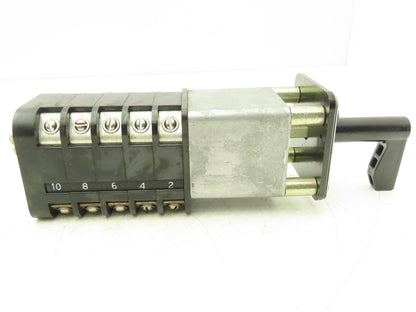 General Electric E4A32T1F1P1 SBM Switch Rotary Control 2 Position Stop/Start