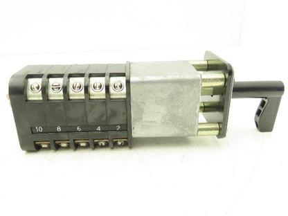 General Electric E4A32T1F1P1 SBM Switch Rotary Control 2 Position Stop/Start