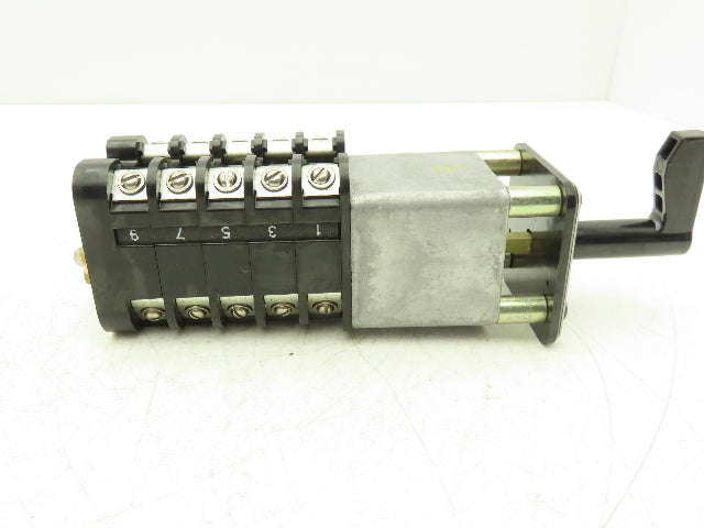 General Electric E4A32T1F1P1 SBM Switch Rotary Control 2 Position Stop/Start