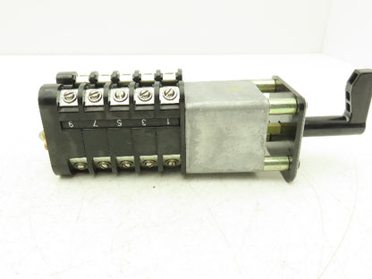 General Electric E4A32T1F1P1 SBM Switch Rotary Control 2 Position Stop/Start
