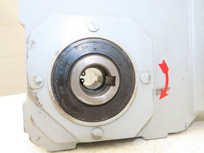 Stober K102AG0060MQ20 Helical Reducer 6:1 Servo Gearbox 500rpm Hollow Shaft