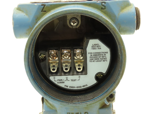 Rosemount 3051CD3A03B2AH3B1K5M5DF Pressure Transmitter Display 3626PSI