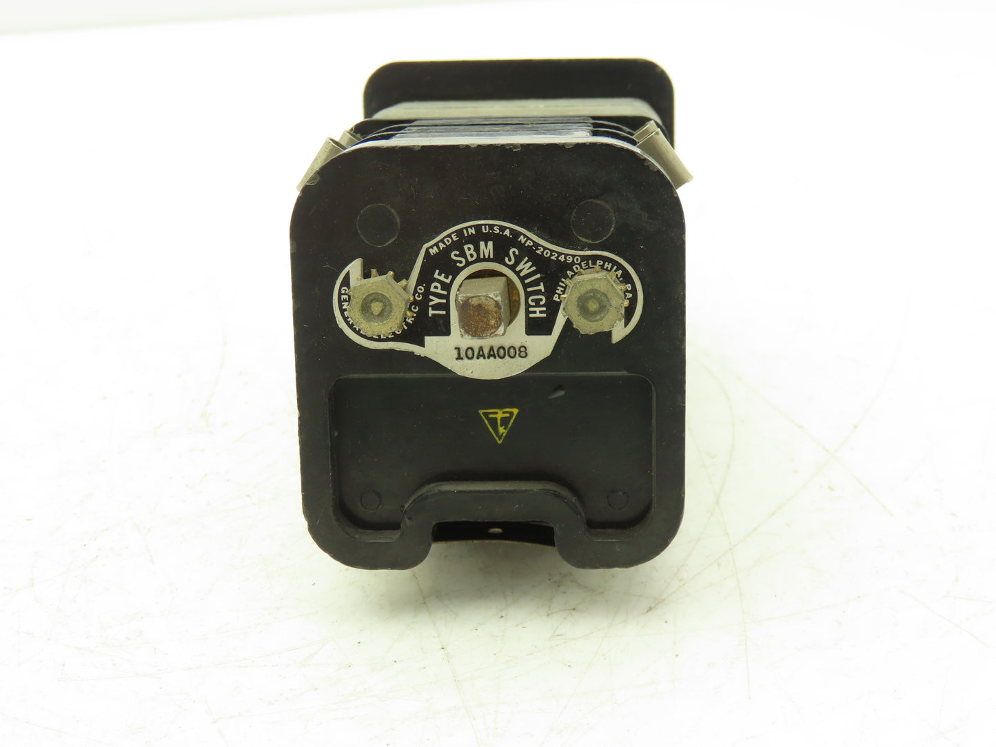 General Electric 10AA008 SBM Switch Rotary Control 3 Position Ammeter Transfer
