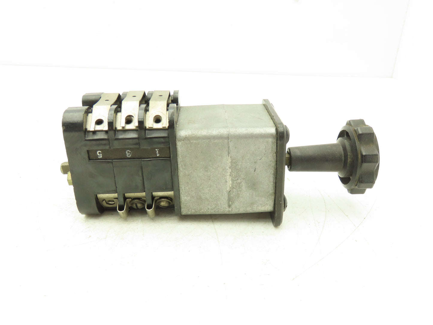 General Electric 10AA008 SBM Switch Rotary Control 3 Position Ammeter Transfer