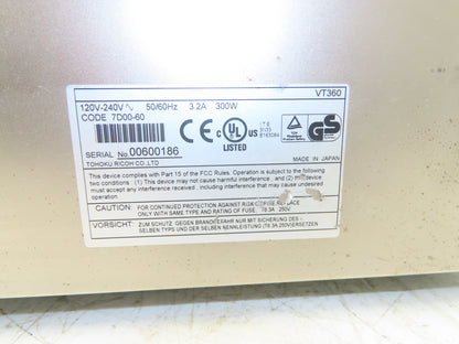 Panasonic VT360 Industrial Printer Unit