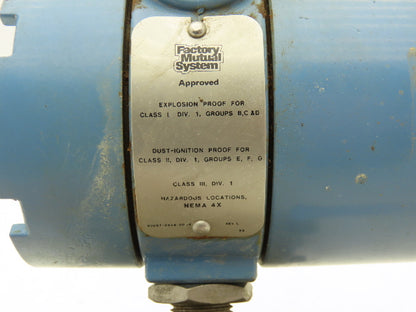 Rosemount 1151GP6S22B1 Electronic Pressure Transmitter 0-100psi 45VDC Haz Loc