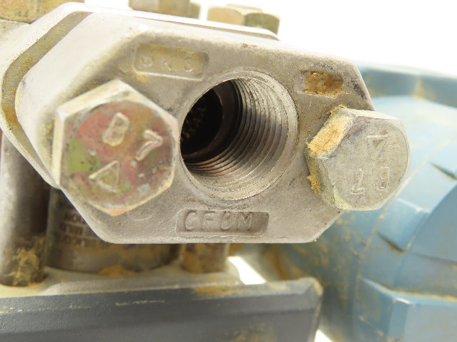 Foxboro 867DF-AD1SSE2 D/P Cell Pressure Transmitter 3" Flanged 316L 12.5-42Vdc