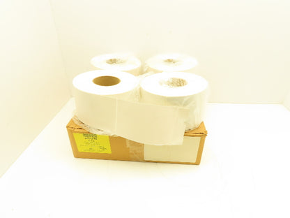 4"x 6" Direct Thermal Shipping Labels 1000 Per Roll 3" Core 4000ct 4 Pack