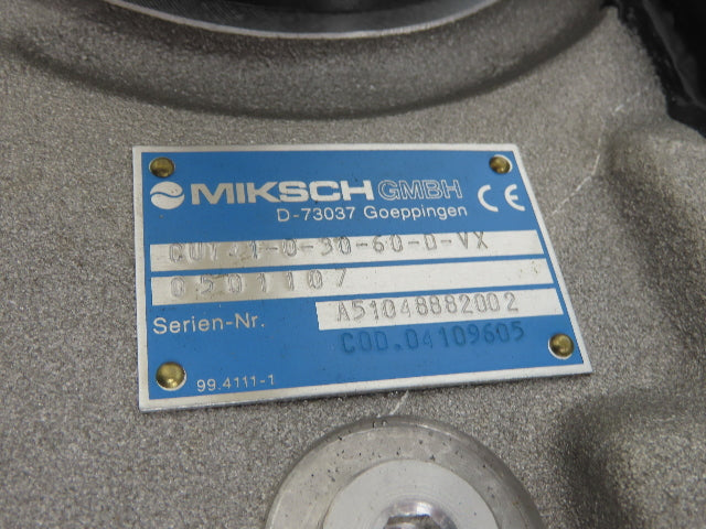 Miksch CUT 41-0-30-60-D-VX CNC Automatic Tool Changer Index Gear Drive