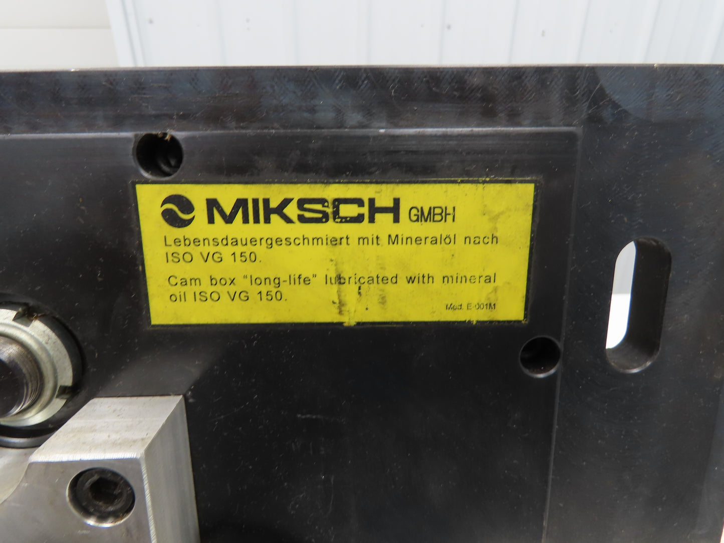 Miksch CUT 41-0-30-60-D-VX CNC Automatic Tool Changer Index Gear Drive