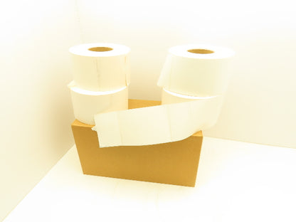 4"x 6" Direct Thermal Shipping Labels 1000 Per Roll 3" Core 4000ct 4 Pack