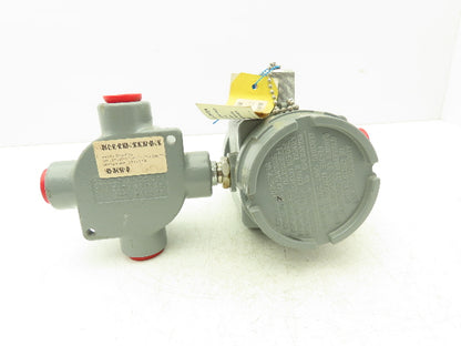 SOR 592E1-TC41-P7-C7A Temperature Switch 125VAC 0-400 °F XP Hazardous Location