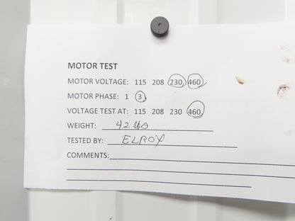Baldor CM3558T AC Motor 2Hp 1725rpm 208-230/460V 3PH 145TC TEFC