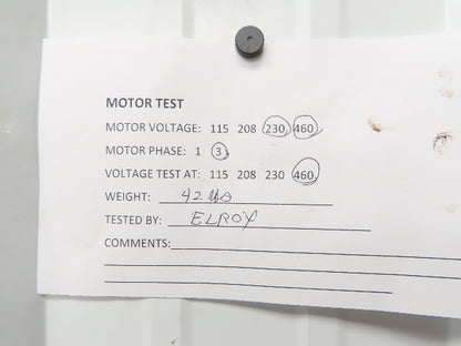 Baldor CM3558T AC Motor 2Hp 1725rpm 208-230/460V 3PH 145TC TEFC