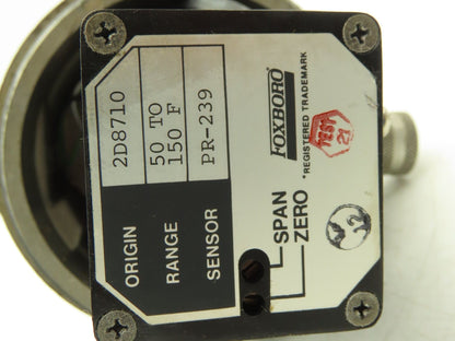 Foxboro E94-Q23L Temperature Transmitter 50-150°F 30vdc Haz Loc 4" Probe