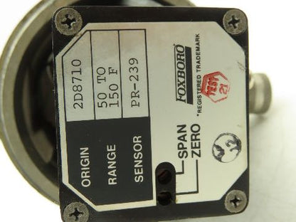 Foxboro E94-Q23L Temperature Transmitter 50-150°F 30vdc Haz Loc 4" Probe