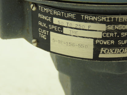 Foxboro E94-Q30L Temperature Transmitter 50-250°F 30VDC Haz Loc No Probe