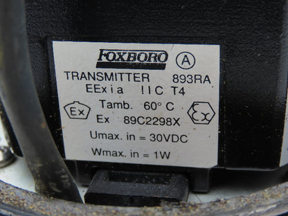 Foxboro E94-Q30L Temperature Transmitter 50-250°F 30VDC Haz Loc No Probe