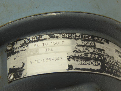 Foxboro E94-Q23L Temperature Transmitter 50-150°F 30vdc Haz Loc 4" Probe