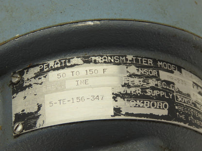 Foxboro E94-Q23L Temperature Transmitter 50-150°F 30vdc Haz Loc 4" Probe