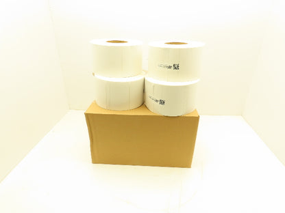 Air Track ATD-4-3-2000 Direct Thermal Labels 4x3" Barcode Stickers 4 Roll 8000ct