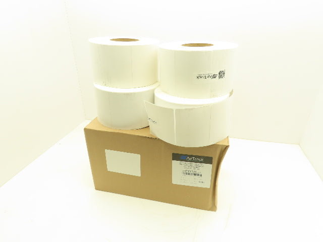 Air Track ATD-4-3-2000 Direct Thermal Labels 4x3" Barcode Stickers 4 Roll 8000ct