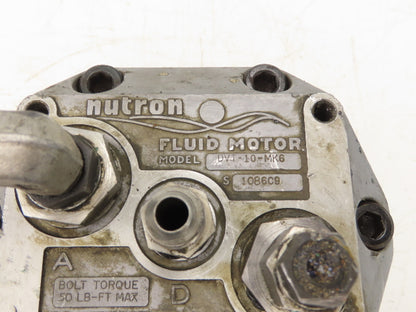 Nutron DVT-10-MK6 Hydraulic Fluid Motor 10in³/rev 7/8" Shaft
