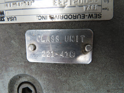 Sew Eurodrive S82A Double Reducer Gearbox 50:1 + 27:1 Ratio 22rpm RF60LP 56C